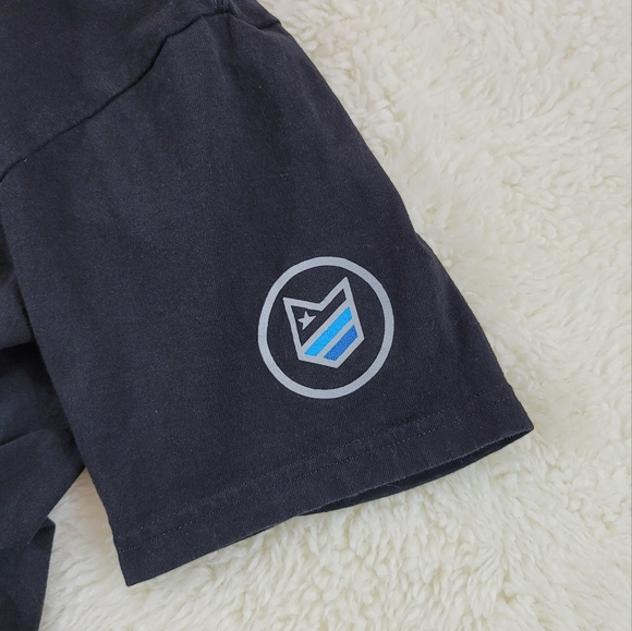 NOT FOR SALE Mid-Evil Industries Graphic Short Sleeve Mens T-Shirt Sz L - Picture 3 of 8